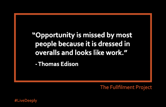 The Fullfilment Framework-Social Boards-LScape-Thomas Edison-Opportunity Missed