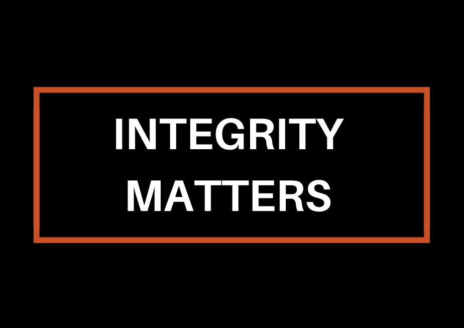 Integrity Matters