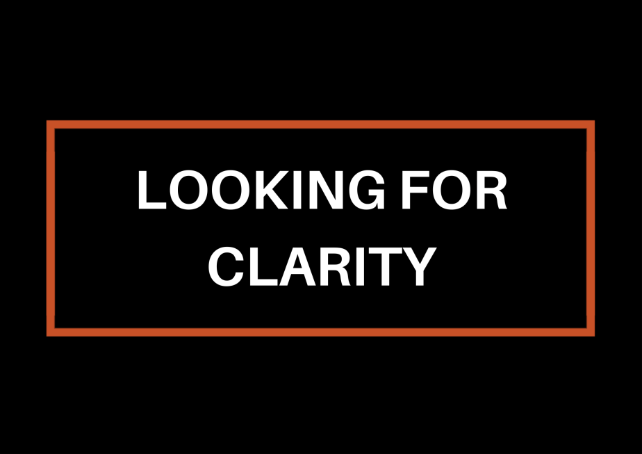 Looking For Clarity